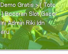 Bocoran Admin Riki Harmonibet Hari Ini